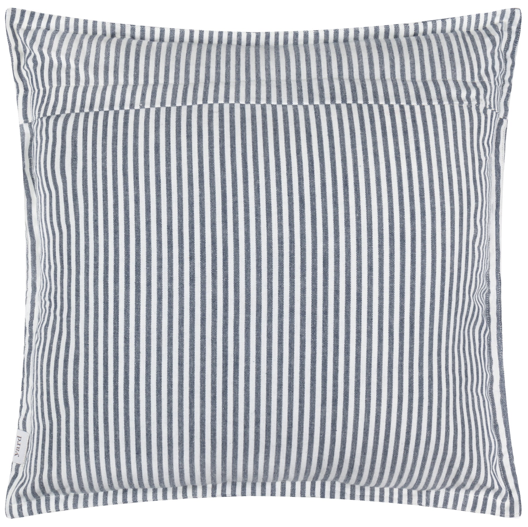 Yard Hayle Cotton Outdoor 50cm x 50cm Filled Cushion Navy