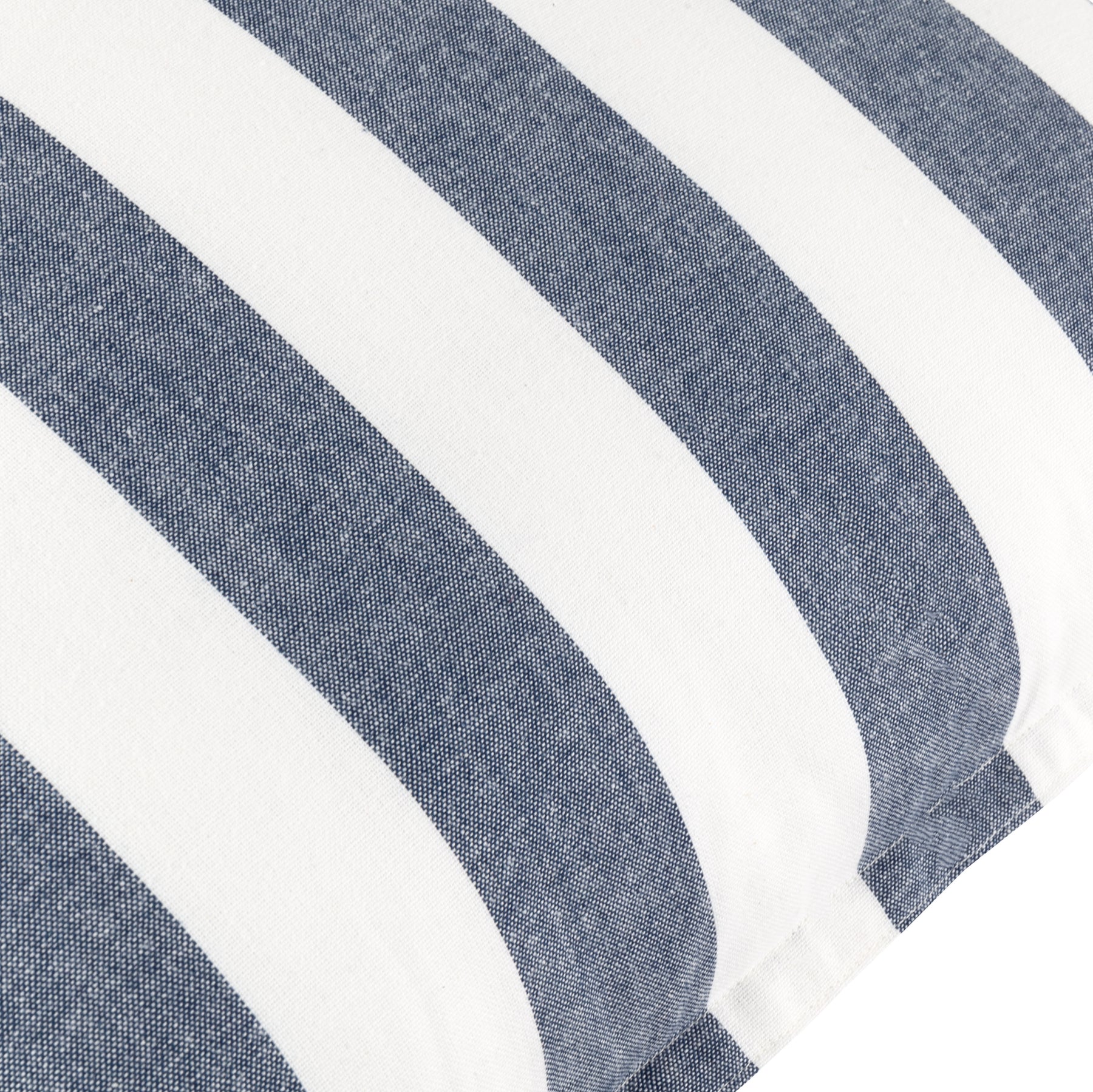 Yard Hayle Cotton Outdoor 50cm x 50cm Filled Cushion Navy