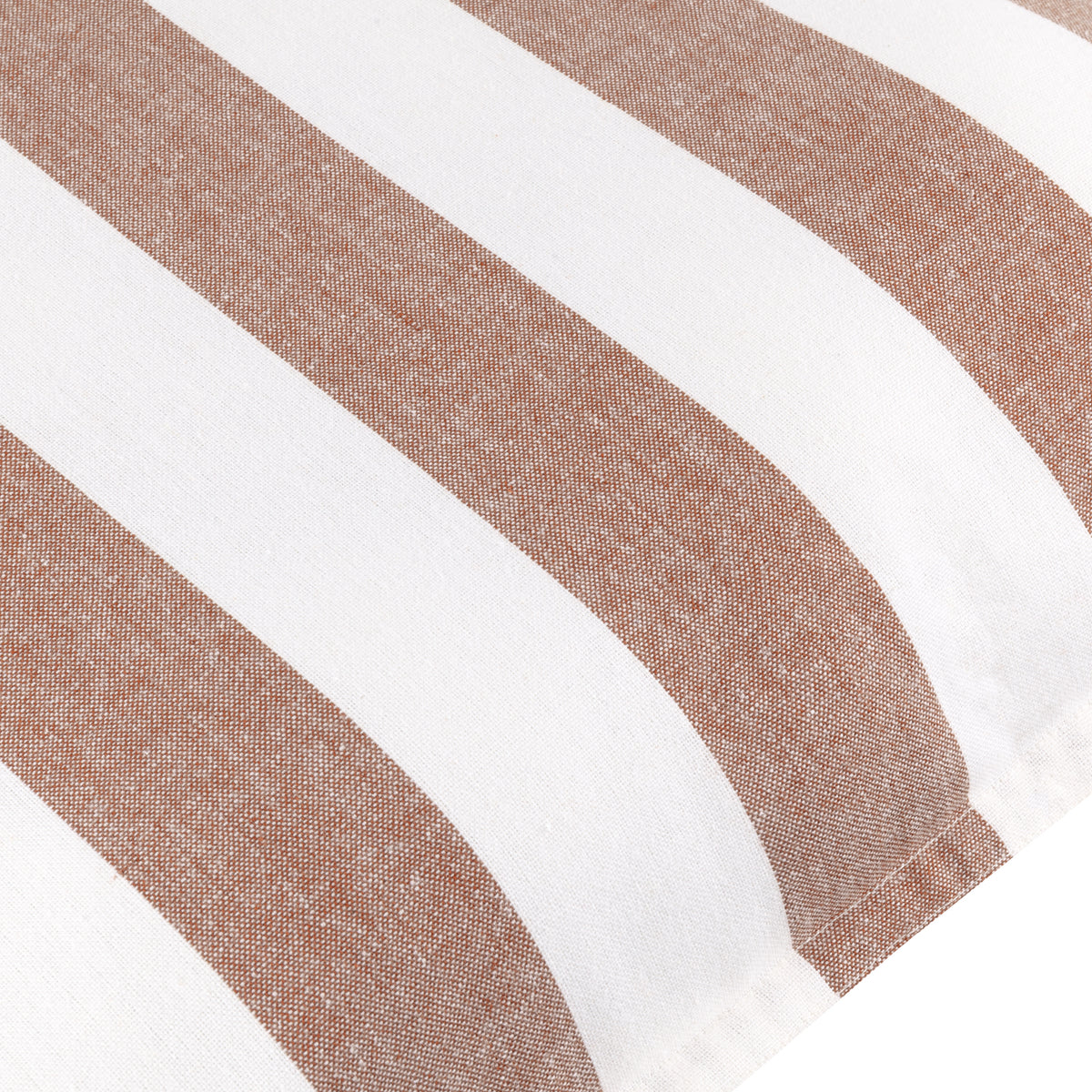 Yard Hayle Cotton Outdoor 50cm x 50cm Filled Cushion Pecan
