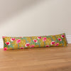 House Of Bloom Poppy Velvet Draught Excluder Saffron