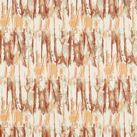HARLEQUIN Eco Takara Woven Fabric Baked Terracotta Rust