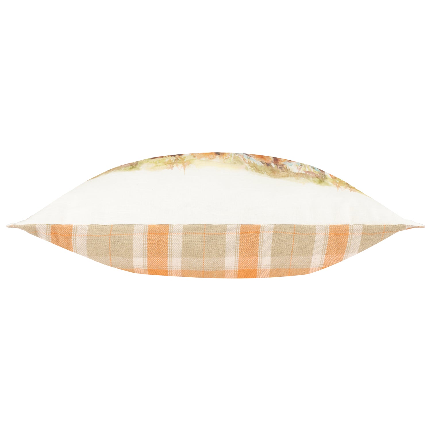 Voyage Maison Highland Cattle Outdoor Filled Boudoir 30cm x 50cm Russet