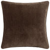 Yard Heavy Chenille Reversible Filled Cushion 50cm x 50cm Brown