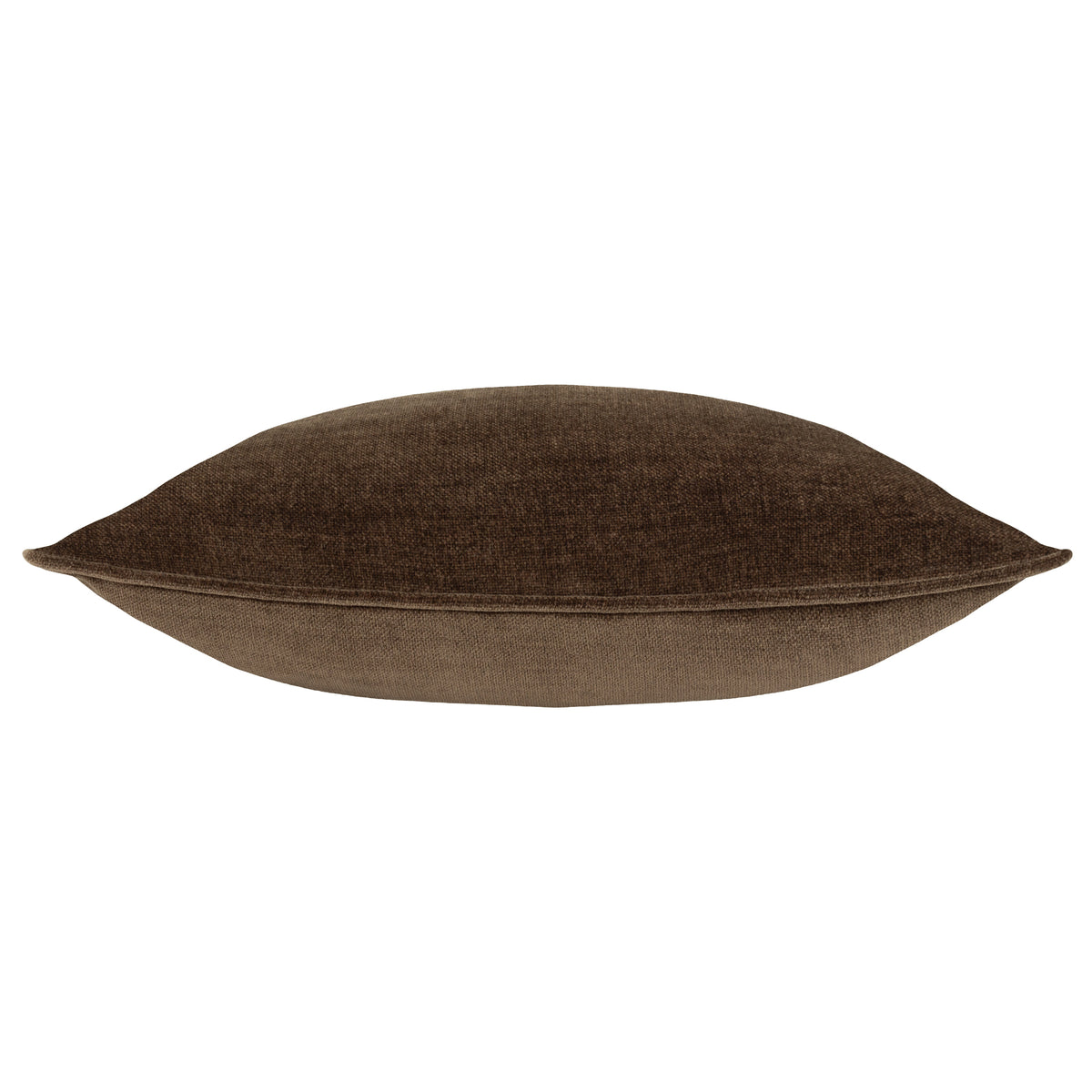 Yard Heavy Chenille Reversible Filled Cushion 50cm x 50cm Brown