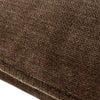 Yard Heavy Chenille Reversible Filled Cushion 50cm x 50cm Brown