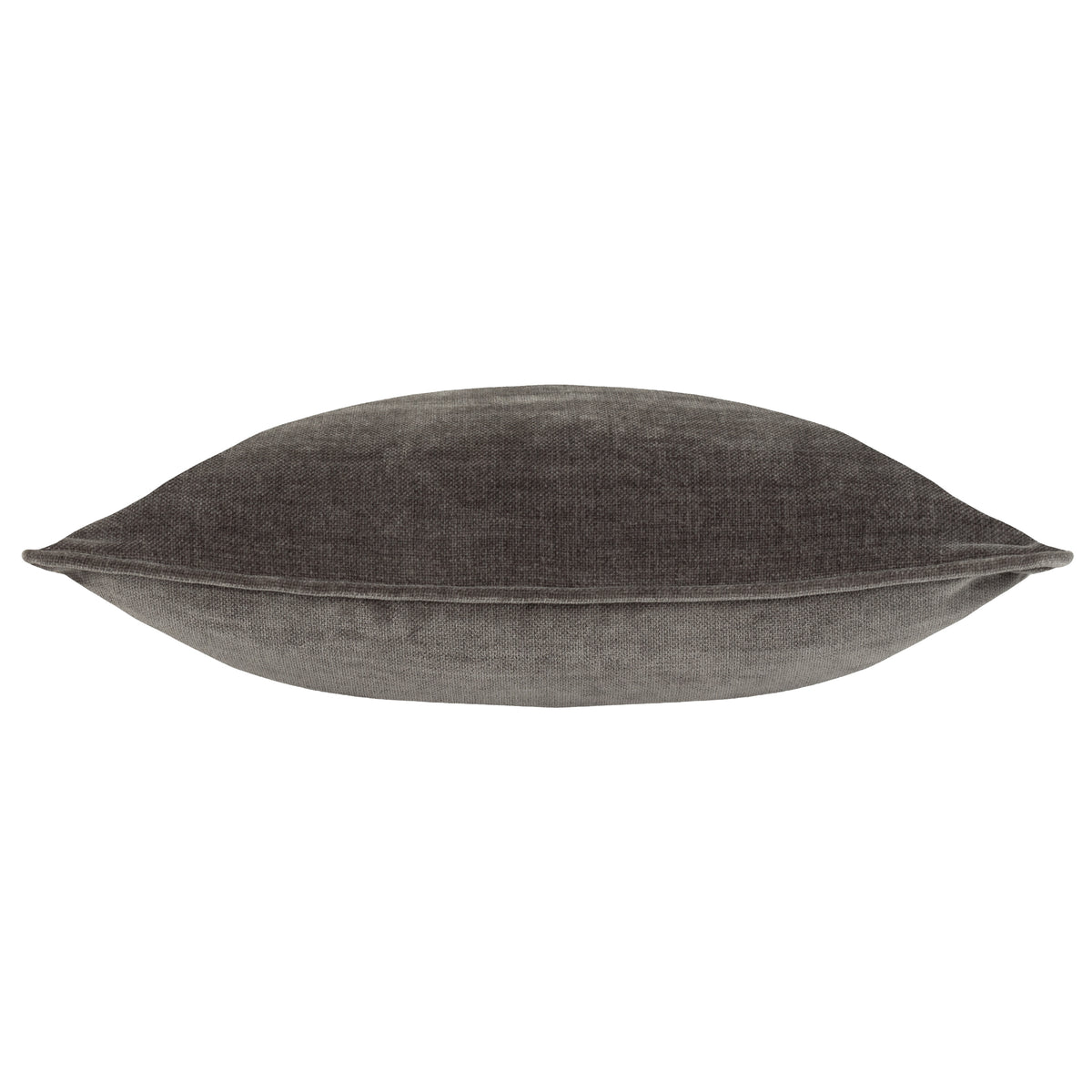 Yard Heavy Chenille Reversible Filled Cushion 50cm x 50cm Charcoal