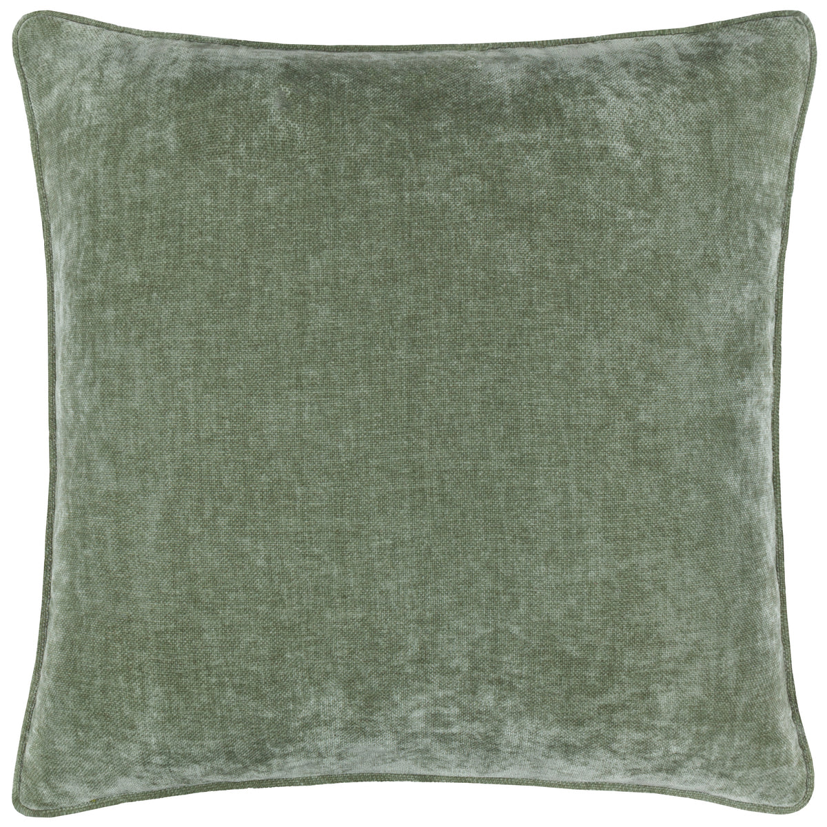 Yard Heavy Chenille Piped 50cm x 50cm Filled Cushion Eucalyptus