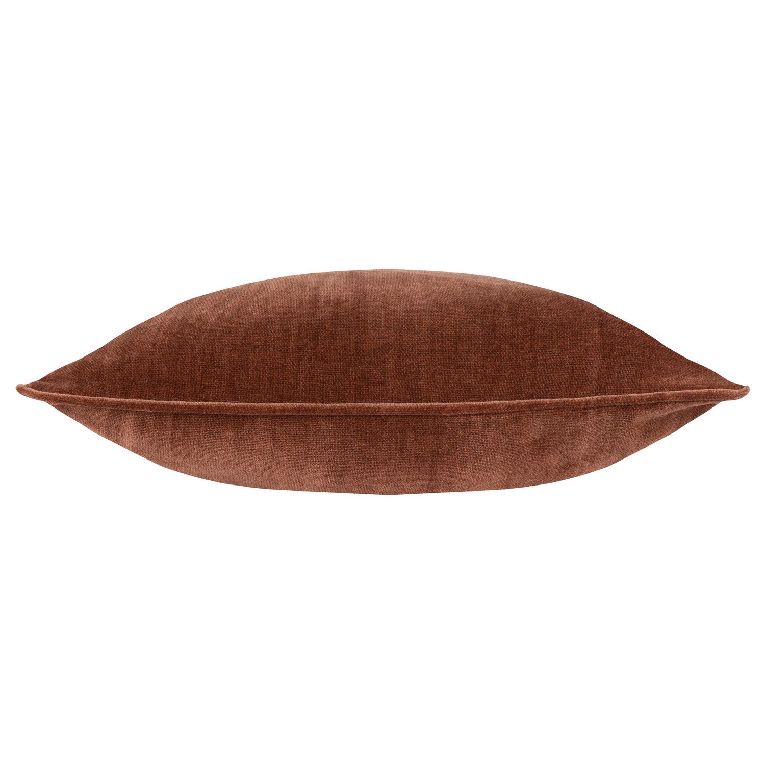 Yard Heavy Chenille Reversible Filled Cushion 50cm x 50cm Nutmeg