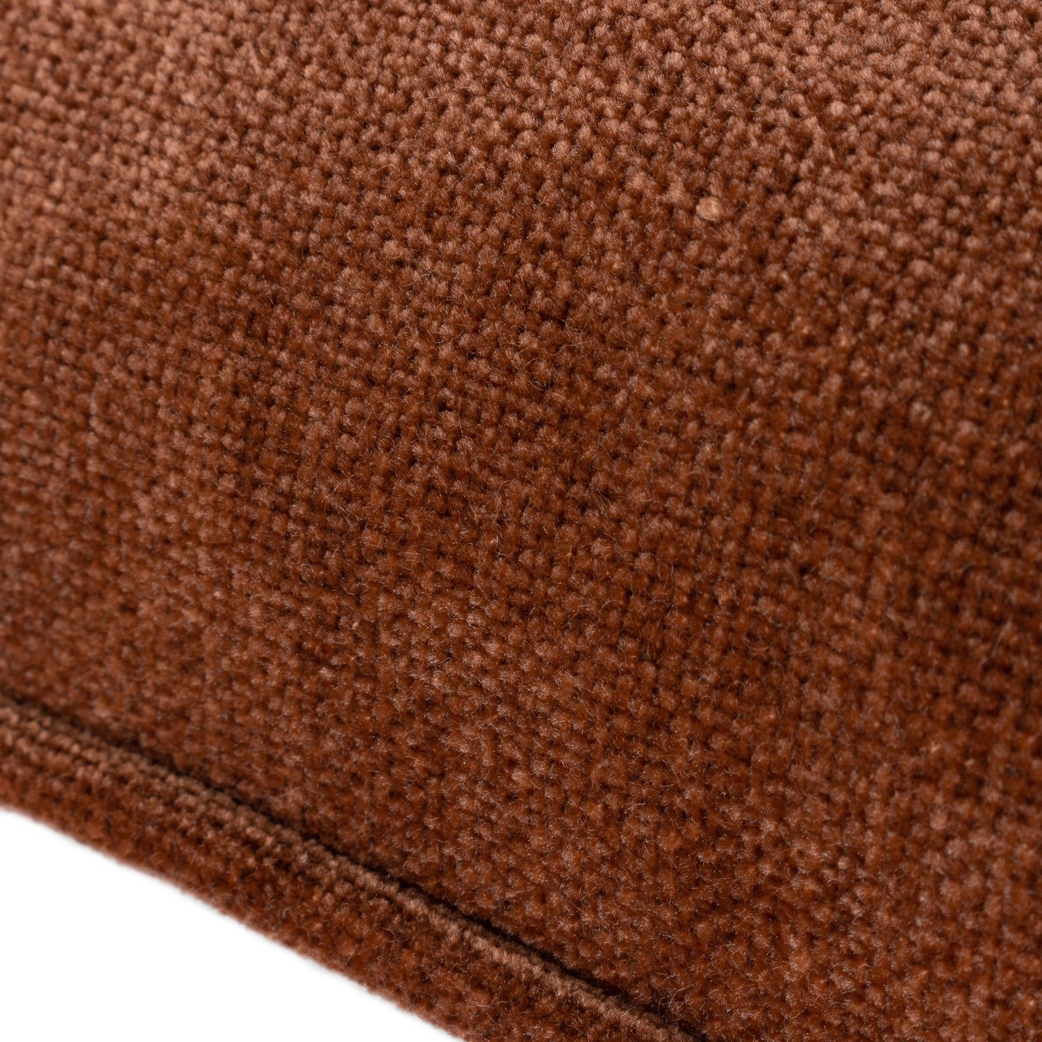 Yard Heavy Chenille Reversible Filled Cushion 50cm x 50cm Nutmeg