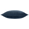 Yard Heavy Chenille Reversible Filled Cushion 50cm x 50cm Navy
