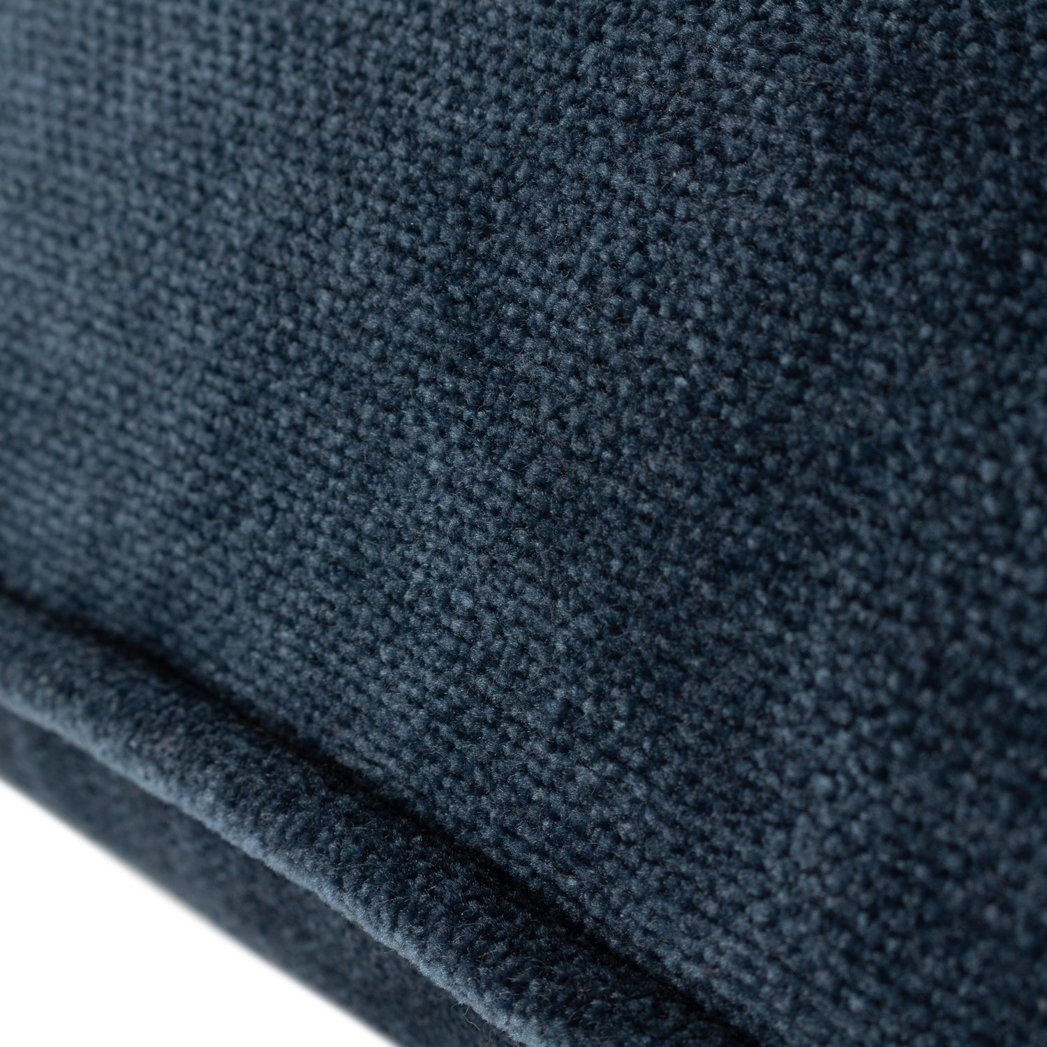 Yard Heavy Chenille Reversible Filled Cushion 50cm x 50cm Navy