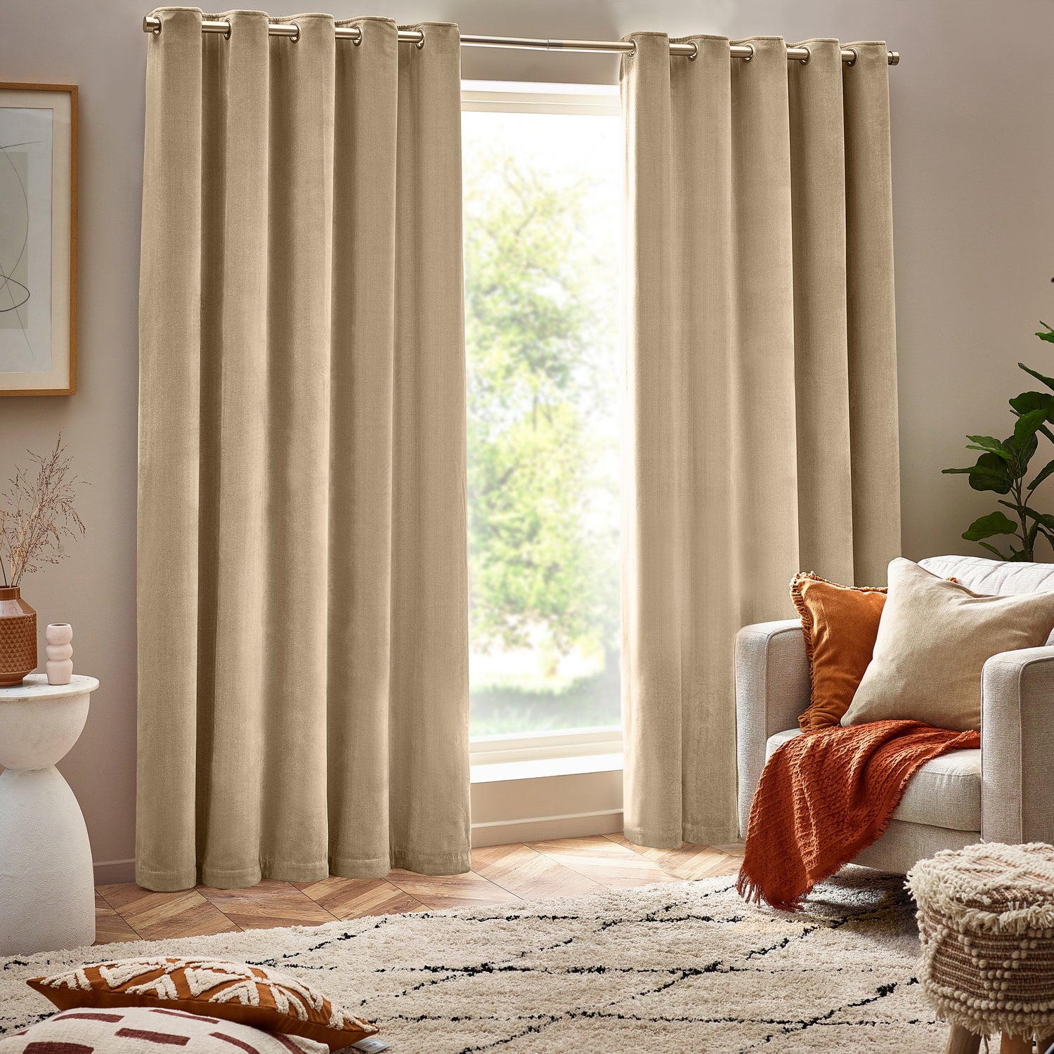 Voyage Maison Heavy Chenille Fabric Natural