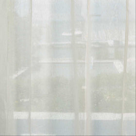 HARLEQUIN Lucent Extra Wide Weighted Sheer Voile Fabric Chalk