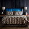 Laurence Llewelyn-Bowen Hero Duvet Cover Bedding Set Black
