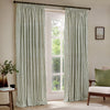 Yard Hebden Cotton Ready Made Blackout Pencil Pleat Curtains Forest