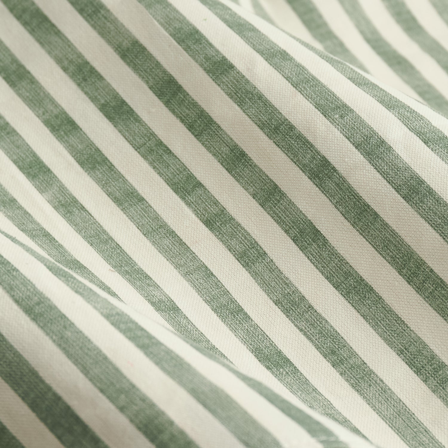 Yard Hebden Cotton Ready Made Blackout Pencil Pleat Curtains Forest
