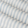 Yard Hebden Cotton Ready Made Blackout Pencil Pleat Curtains Mineral Blue