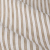 Yard Hebden Striped Cotton Ready Made Pencil Pleat Curtains Natural