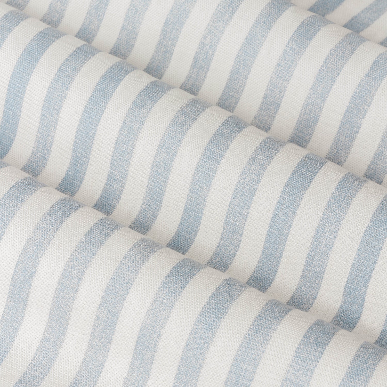 Yard Hebden Cotton Ready Made Eyelet Curtains Mineral Blue