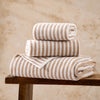 Yard Hebden Striped Cotton Towel Natural