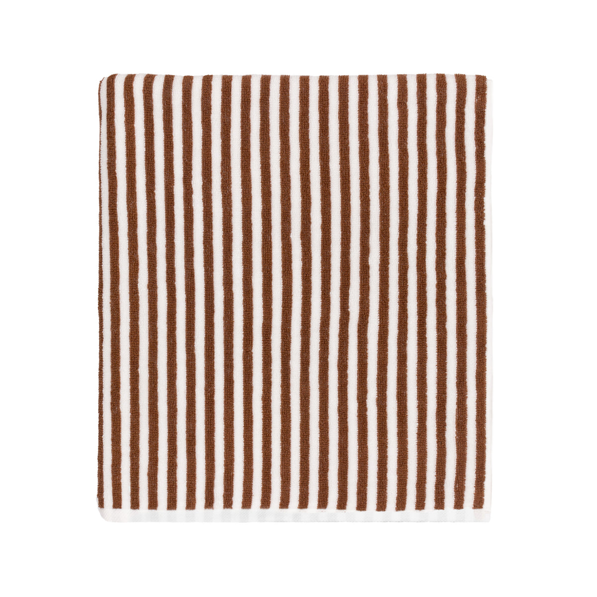 Yard Hebden Striped Cotton Towel Pecan