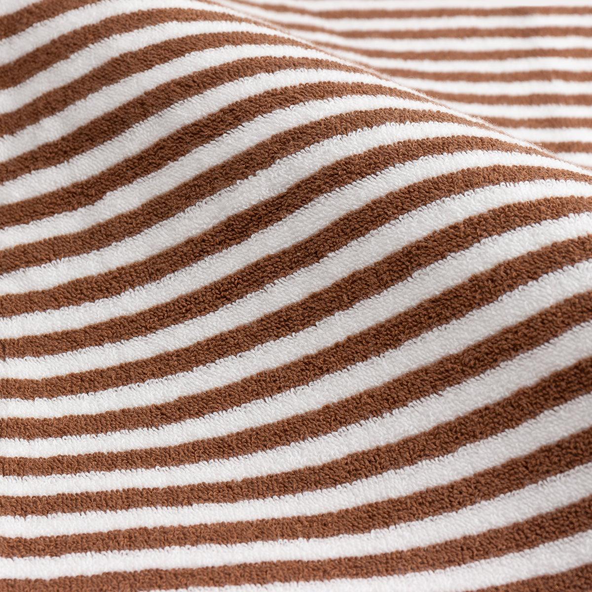Yard Hebden Striped Cotton Towel Pecan