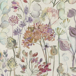 Voyage Maison Country Hedgerow Fabric Bloom Linen