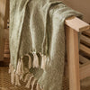 Yard Hedon Woven Outdoor Throw 130cm x 180cm Moss