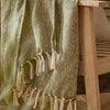 Yard Hedon Woven Outdoor Throw 130cm x 180cm Moss
