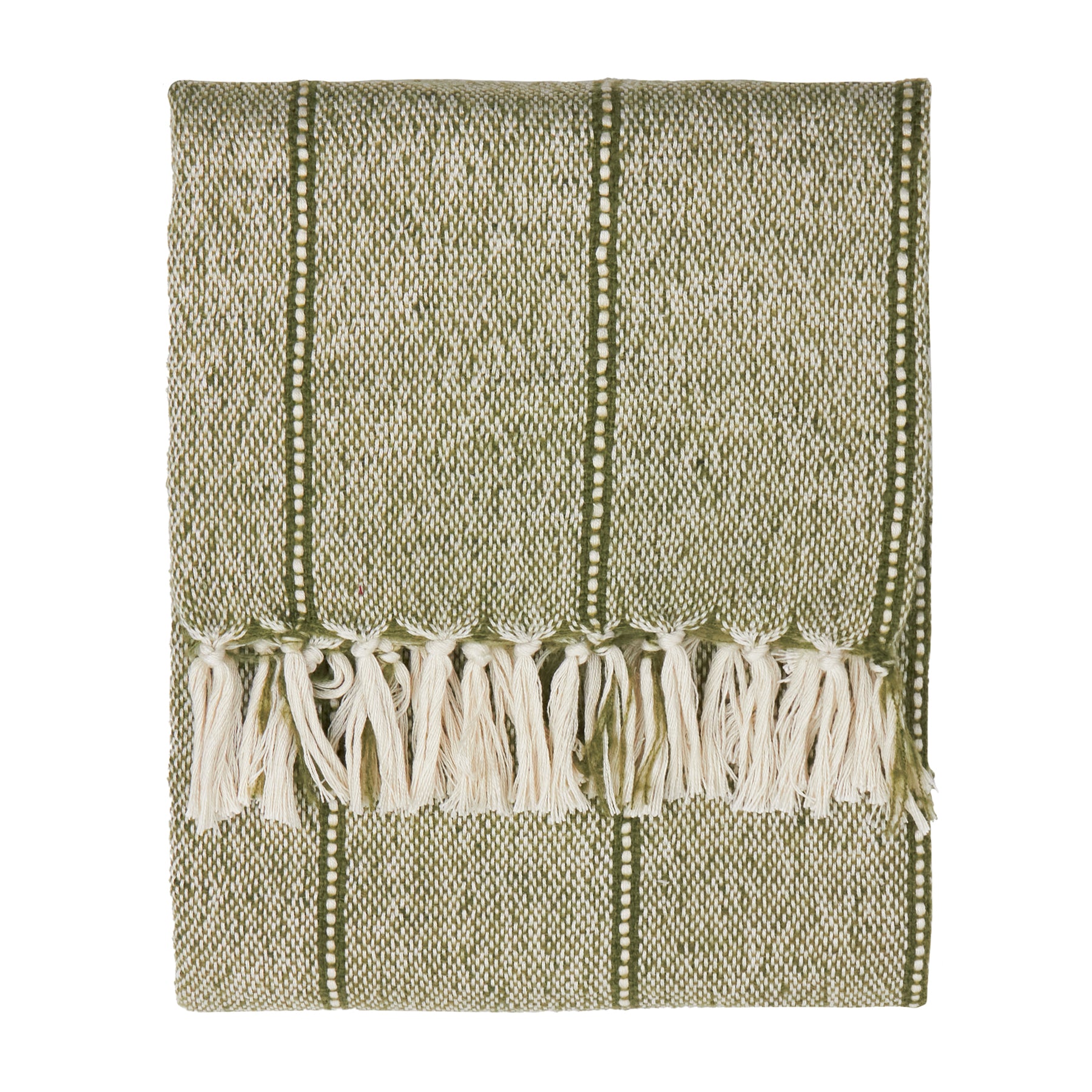 Yard Hedon Woven Outdoor Throw 130cm x 180cm Moss