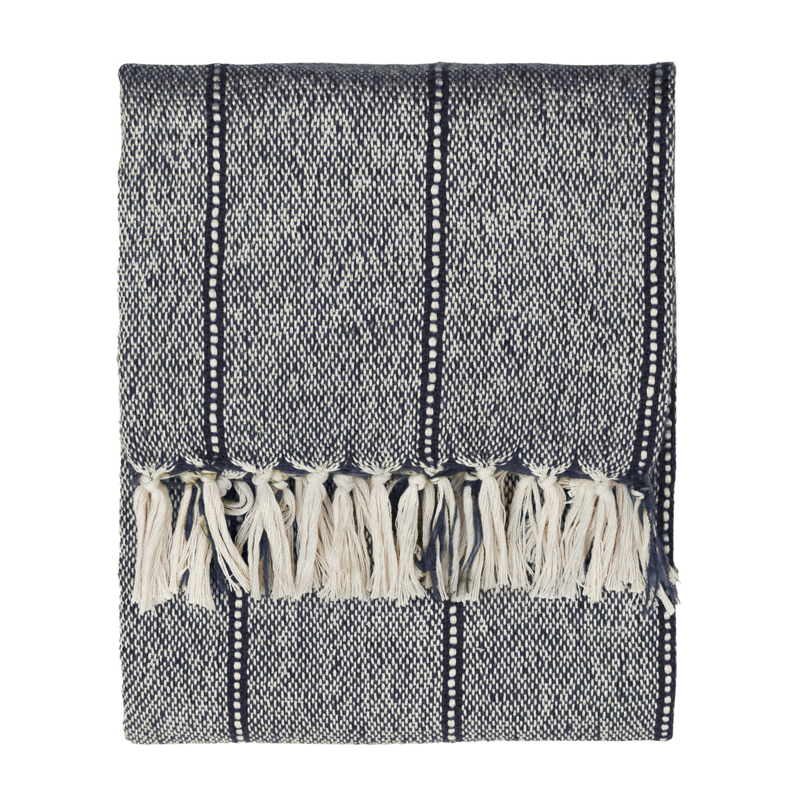 Yard Hedon Woven Outdoor Throw 130cm x 180cm Navy