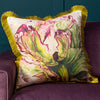 Voyage Maison Heligan Digitally Printed 55cm x 55cm Feather Filled Cushion Fuchsia