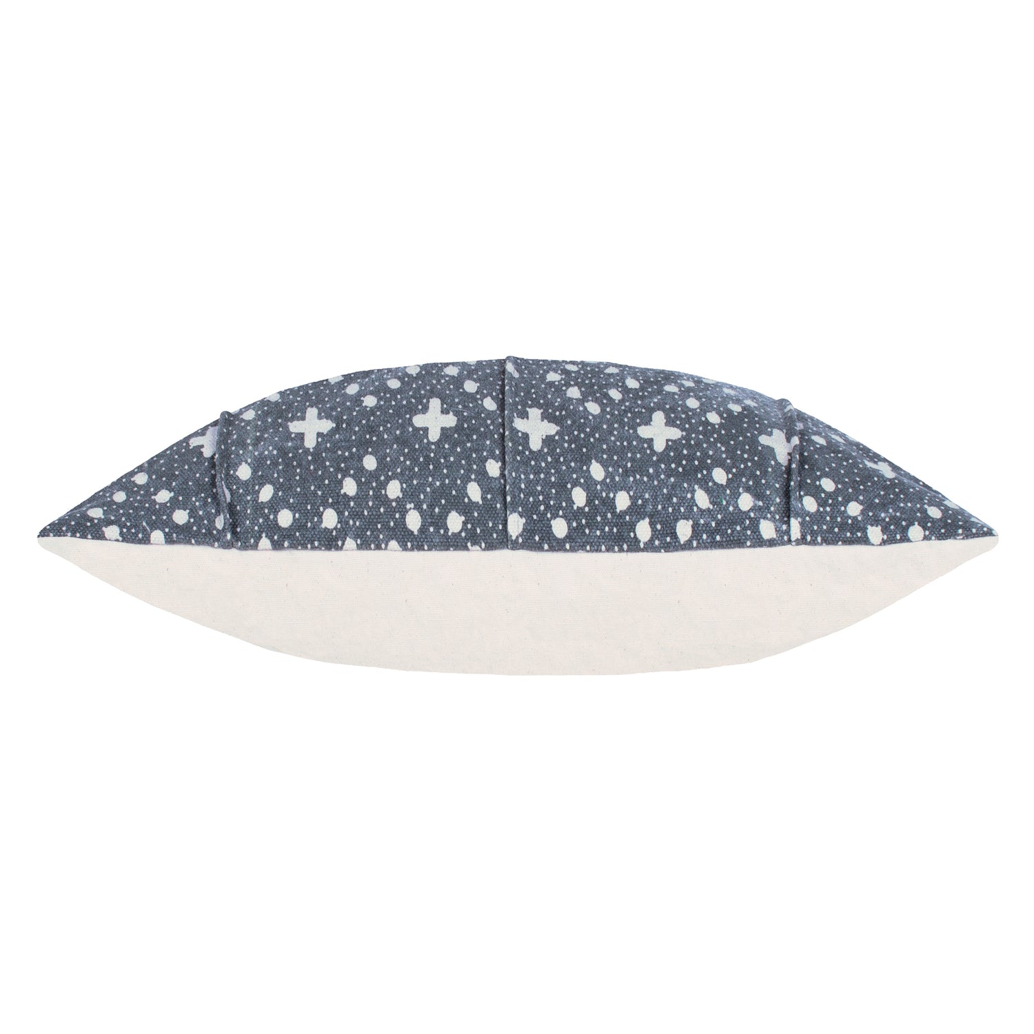Yard Helm Organic Woven Filled Cushion 50cm x 50cm Ink