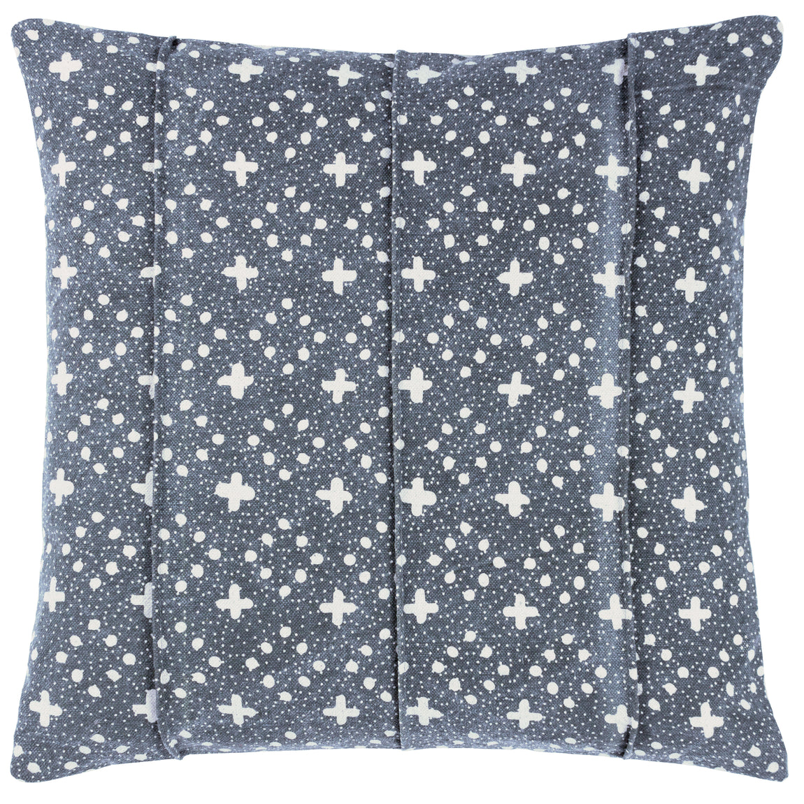 Yard Helm Organic Woven Filled Cushion 50cm x 50cm Ink