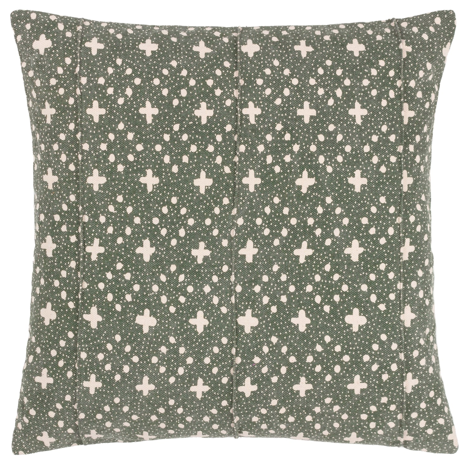 Yard Helm Organic Woven Filled Cushion 50cm x 50cm Lichen