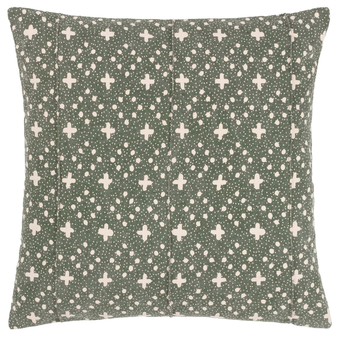 Yard Helm Organic Woven Filled Cushion 50cm x 50cm Lichen