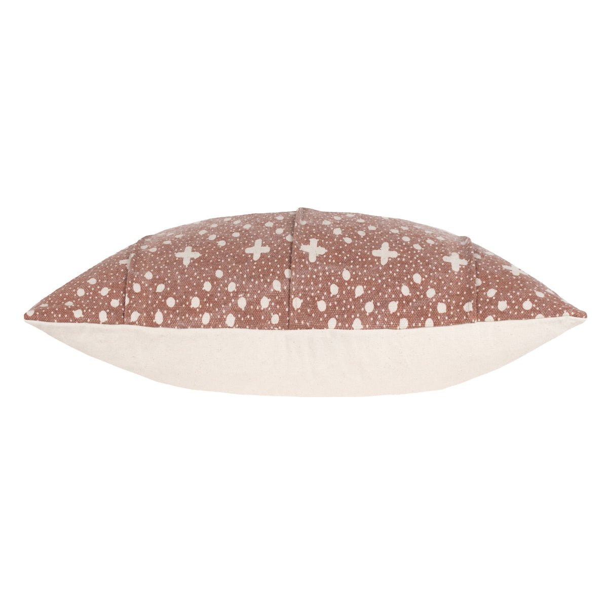 Yard Helm Organic Woven Filled Cushion 50cm x 50cm Pecan