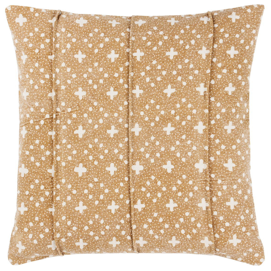 Yard Helm Organic Woven Filled Cushion 50cm x 50cm Yolk