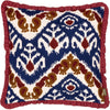 Henderson Embroidered Cotton Filled Cushion 45cm x 45cm Ruby Gold