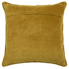 Voyage Maison Herb Embroidered Feather Filled Cushion 50cm x 50cm Mustard