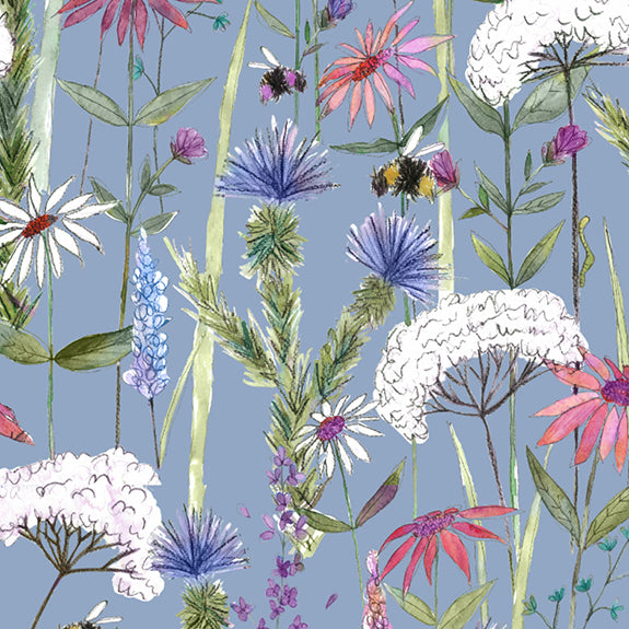 Voyage Maison Hermione Fabric Bluebell