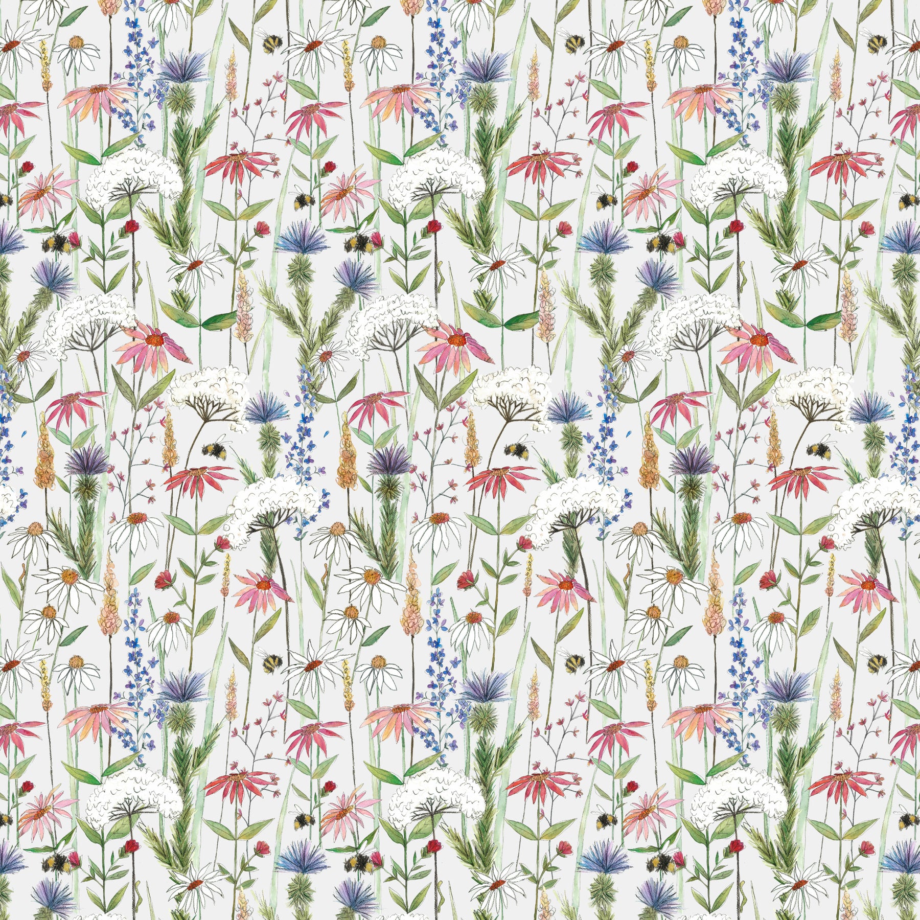 Voyage Maison Hermione Printed Cotton Fabric Linen
