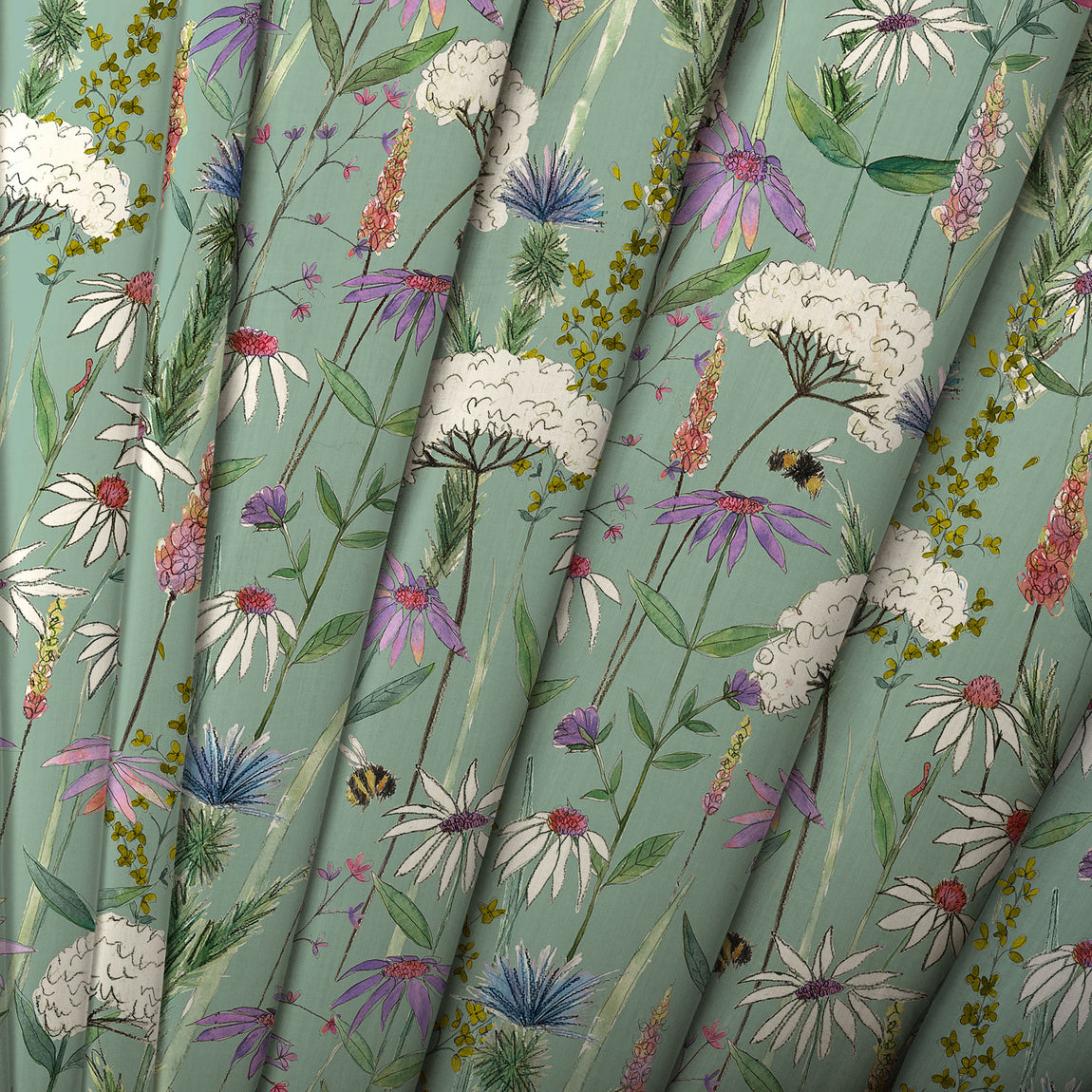 Voyage Maison Hermione Fabric Verde