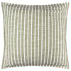 Yard Hessle Stripe Outdoor Filled Cushion 45cm x 45cm Eucalyptus