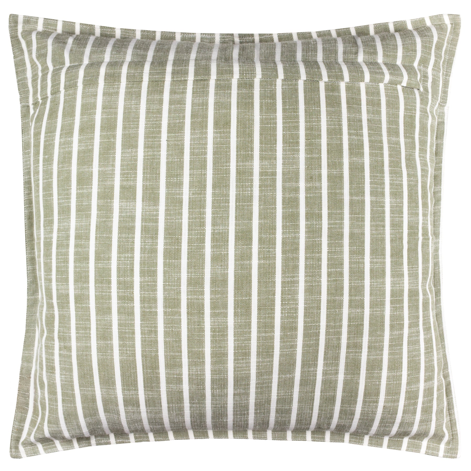 Yard Hessle Stripe Outdoor Filled Cushion 45cm x 45cm Eucalyptus