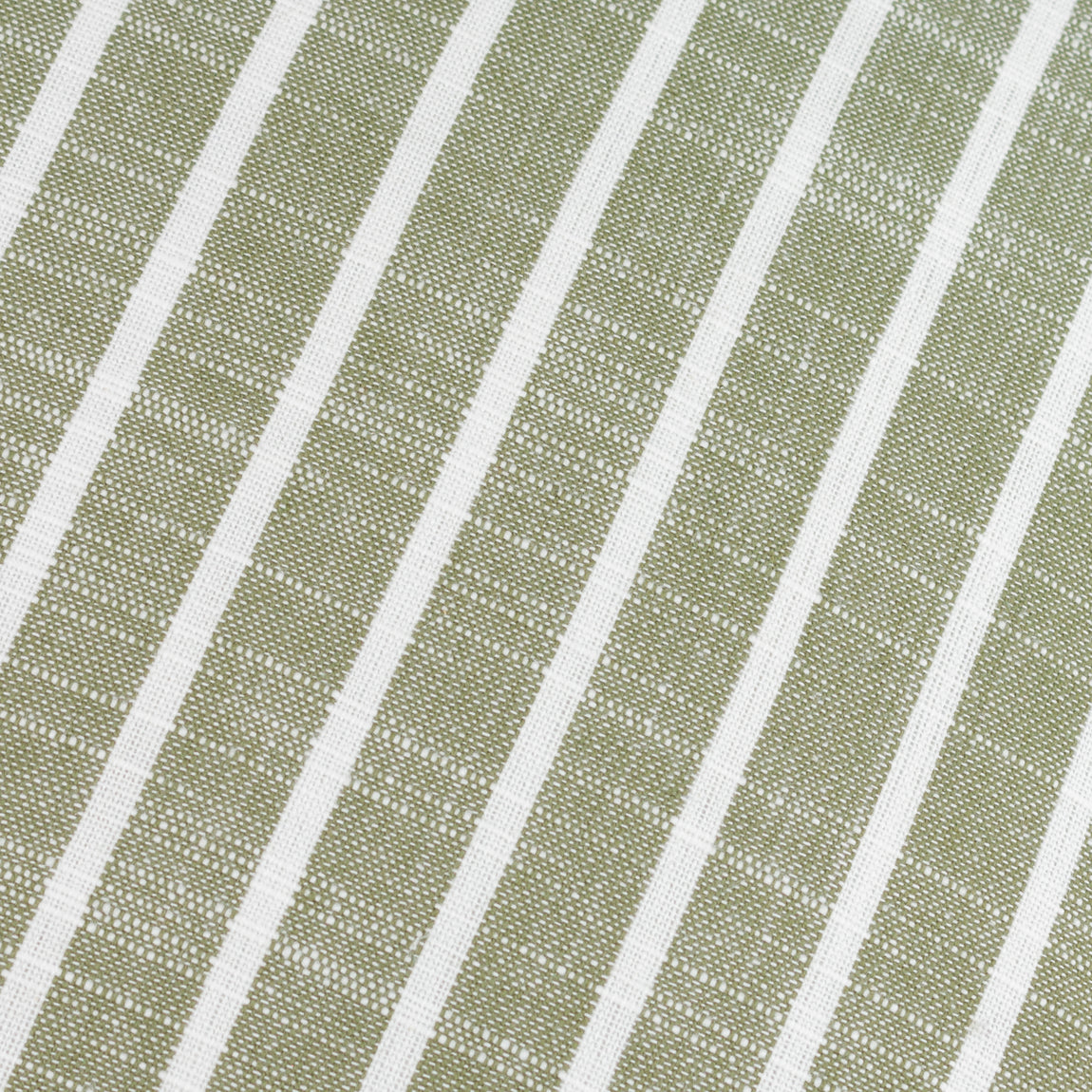 Yard Hessle Stripe Outdoor Filled Cushion 45cm x 45cm Eucalyptus