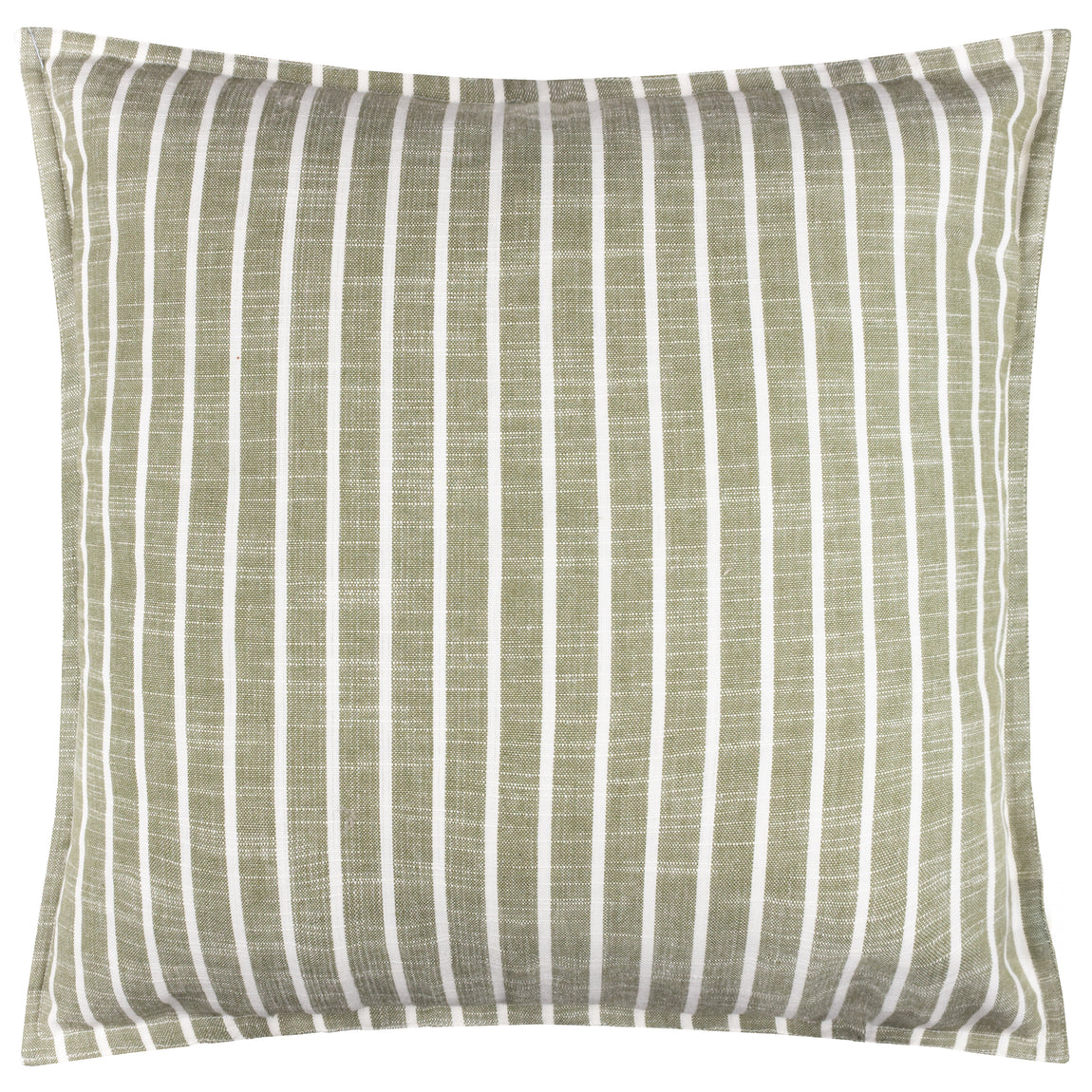 Yard Hessle Stripe Outdoor Filled Cushion 45cm x 45cm Eucalyptus