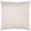 Yard Hessle Stripe Outdoor Filled Cushion 45cm x 45cm Natural