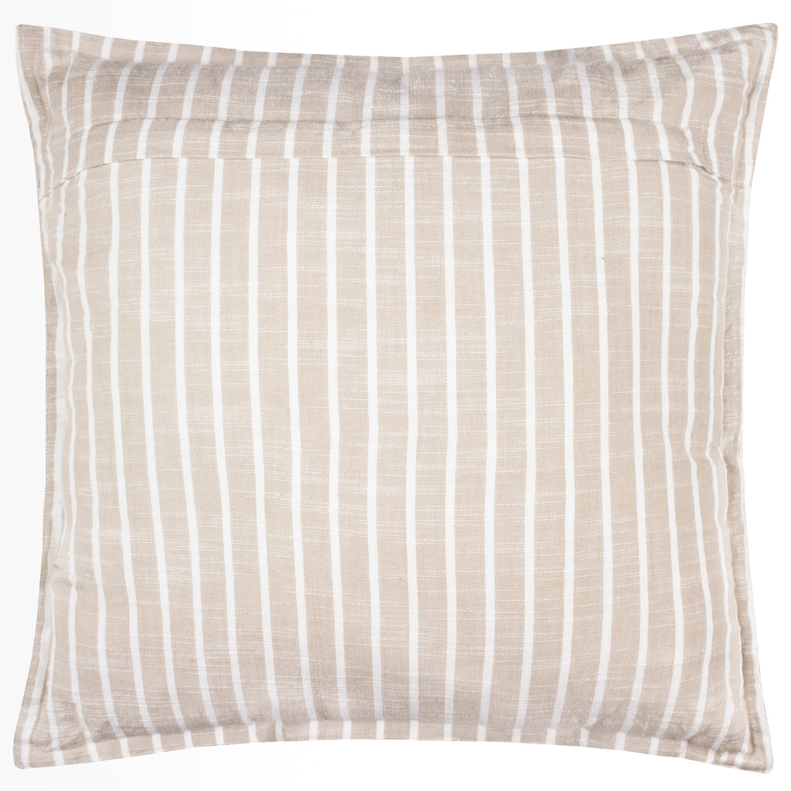 Yard Hessle Stripe Outdoor Filled Cushion 45cm x 45cm Natural