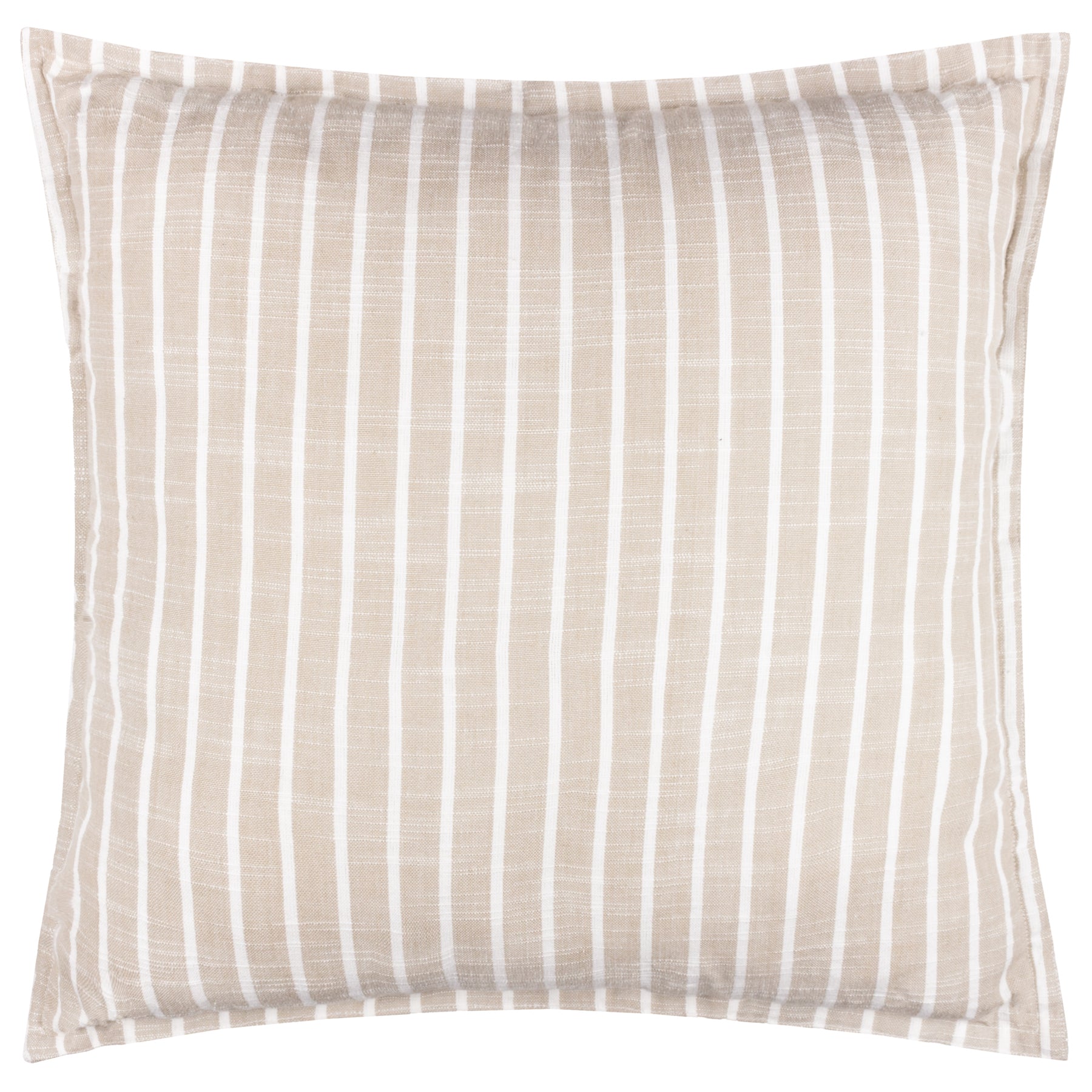 Yard Hessle Stripe Outdoor Filled Cushion 45cm x 45cm Natural
